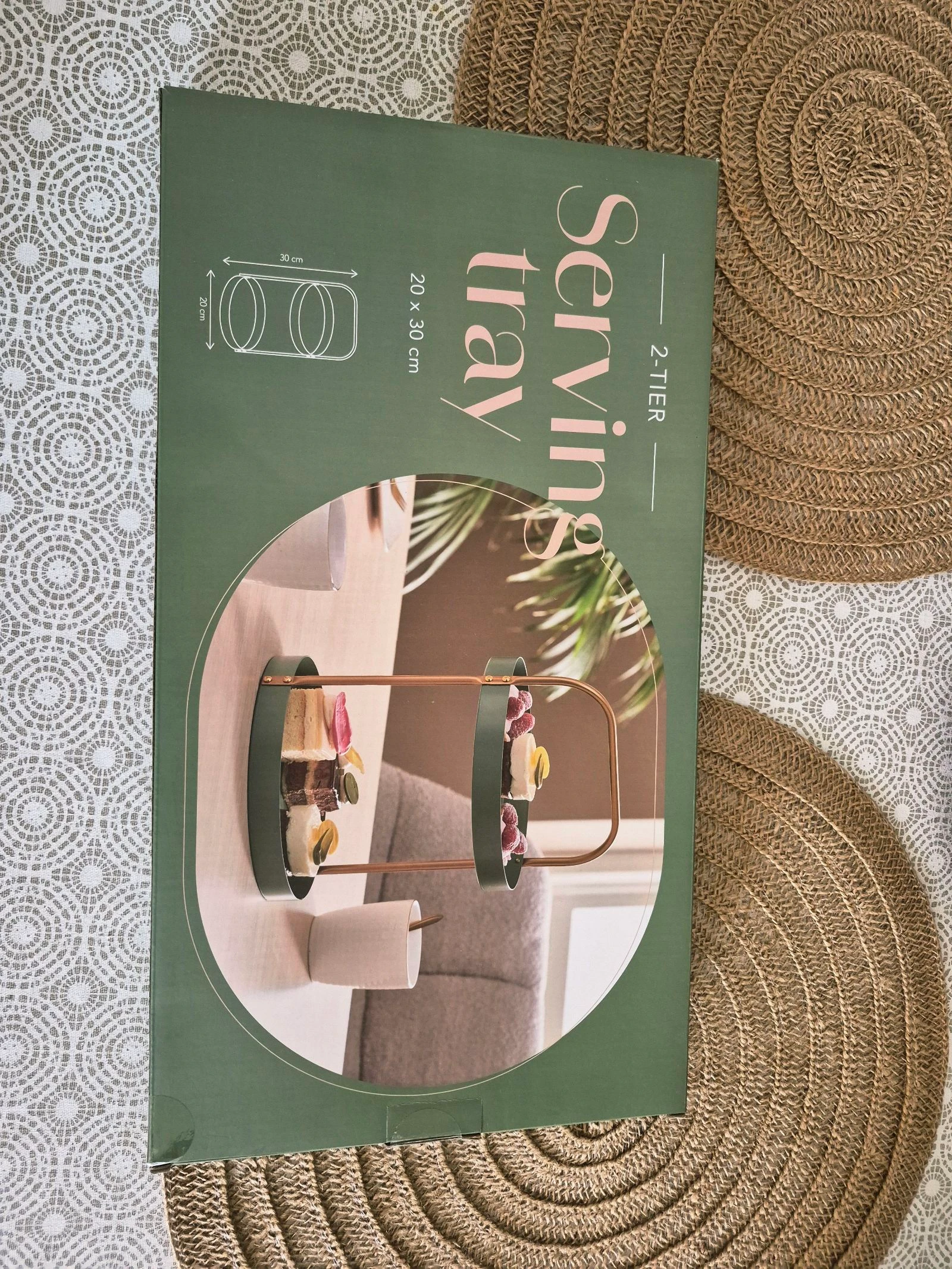 Estante para pasteles cocina 20×30cm – photo 3